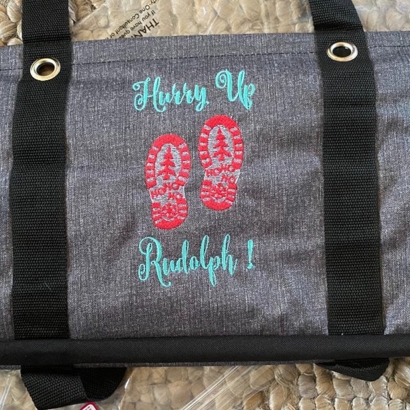 Thirty-One Tote with Holiday Design - NWT - Picture 3 of 3